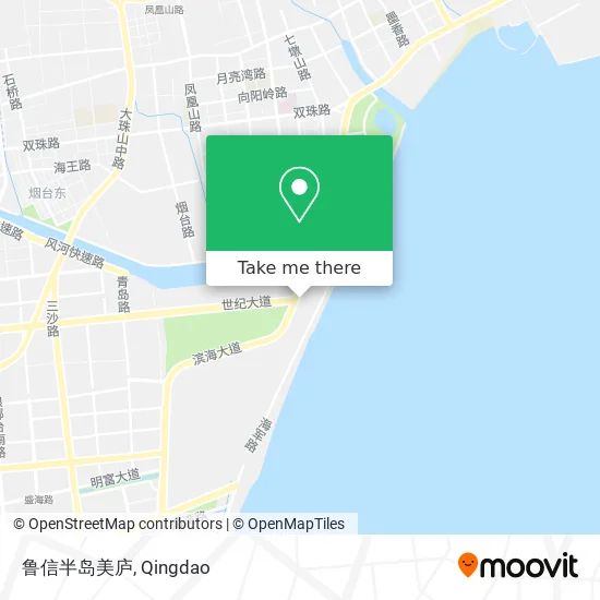 鲁信半岛美庐 map