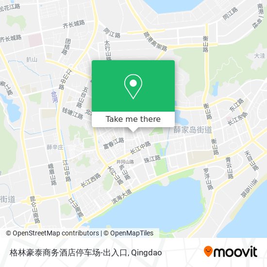 格林豪泰商务酒店停车场-出入口 map