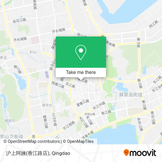 沪上阿姨(香江路店) map
