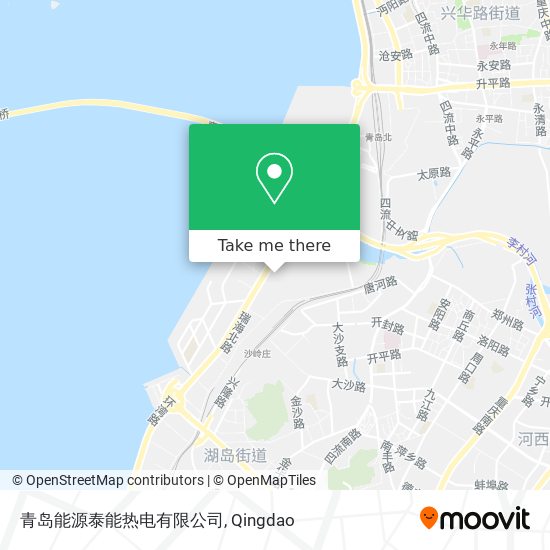 青岛能源泰能热电有限公司 map