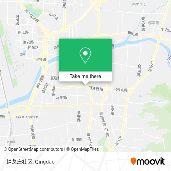 赵戈庄社区 map