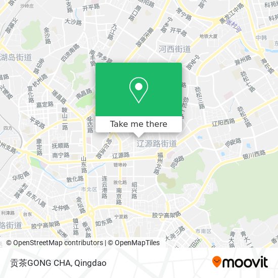 贡茶GONG CHA map
