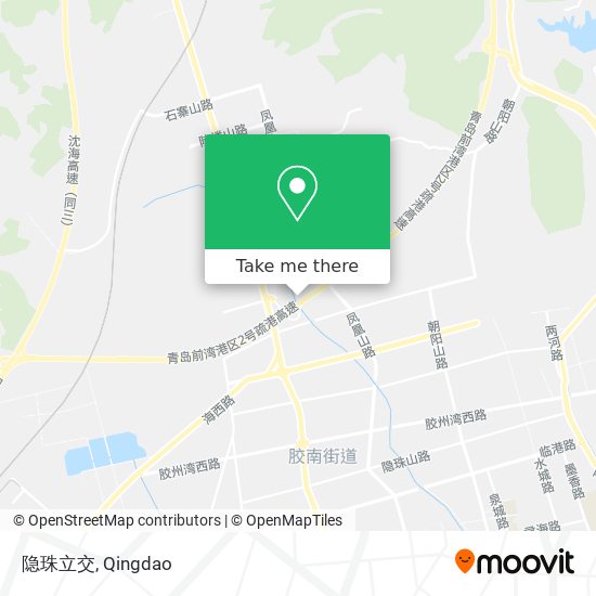 隐珠立交 map