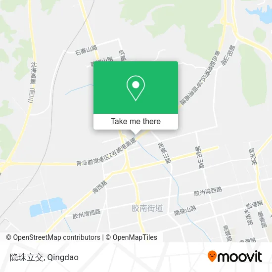 隐珠立交 map