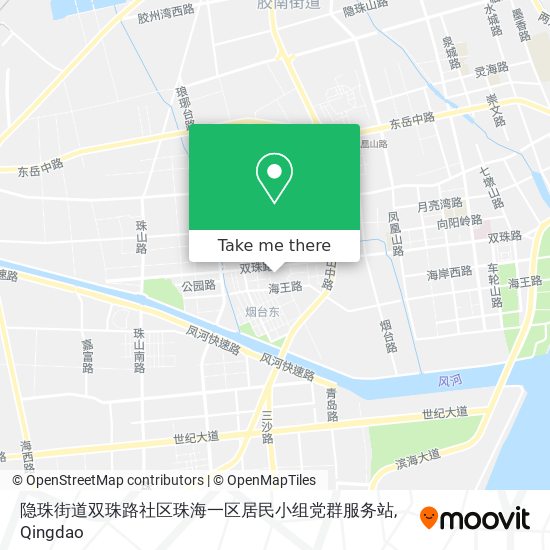 隐珠街道双珠路社区珠海一区居民小组党群服务站 map