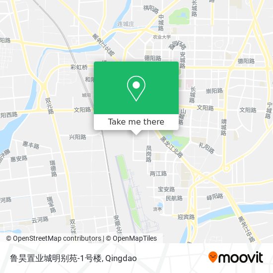 鲁昊置业城明别苑-1号楼 map