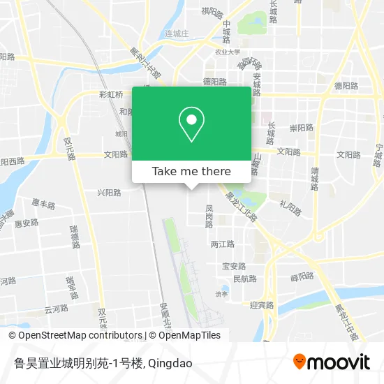 鲁昊置业城明别苑-1号楼 map