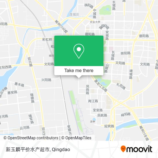 新玉麟平价水产超市 map