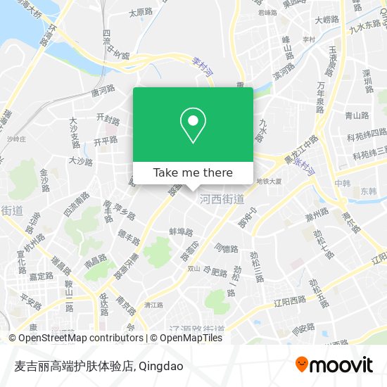 麦吉丽高端护肤体验店 map