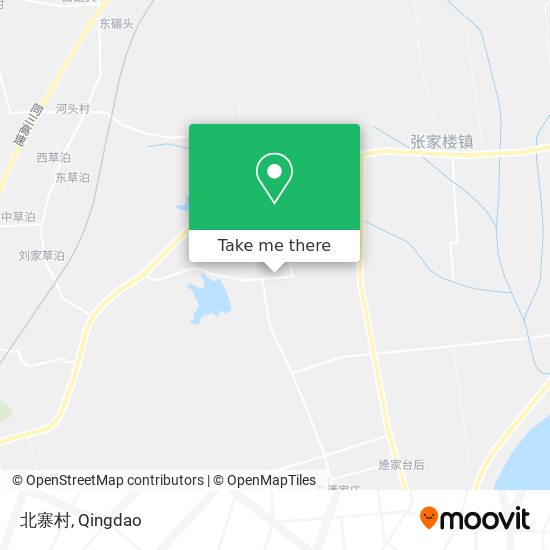 北寨村 map
