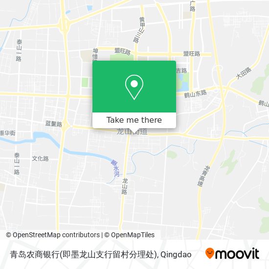 青岛农商银行(即墨龙山支行留村分理处) map