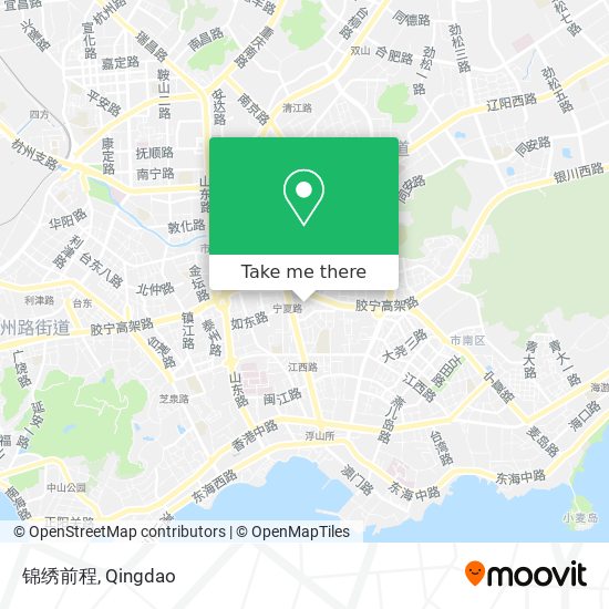锦绣前程 map