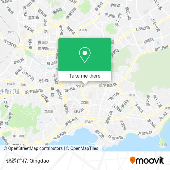 锦绣前程 map