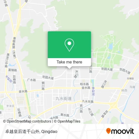 卓越皇后道千山外 map