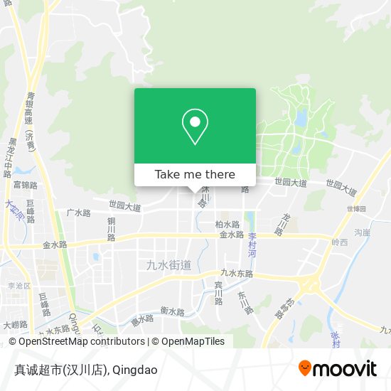 真诚超市(汉川店) map