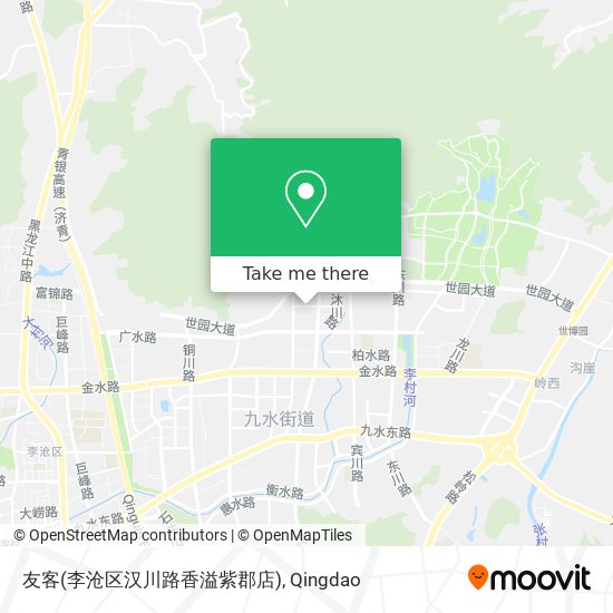 友客(李沧区汉川路香溢紫郡店) map