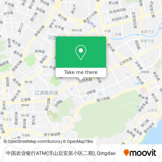 中国农业银行ATM(浮山后安居小区二期) map