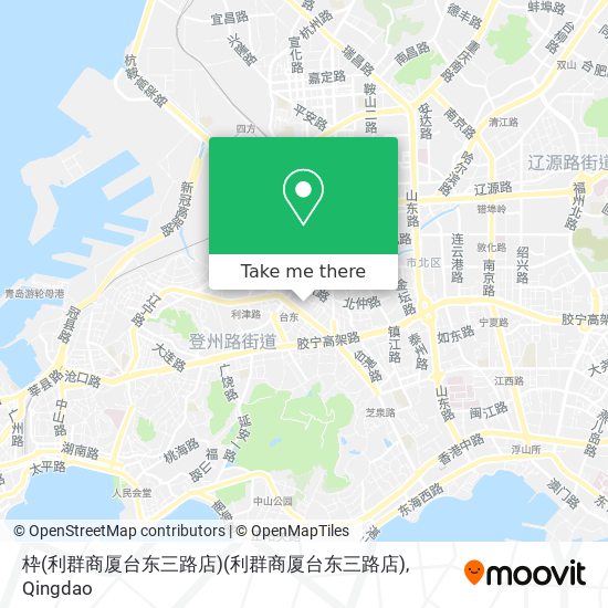 枠(利群商厦台东三路店)(利群商厦台东三路店) map