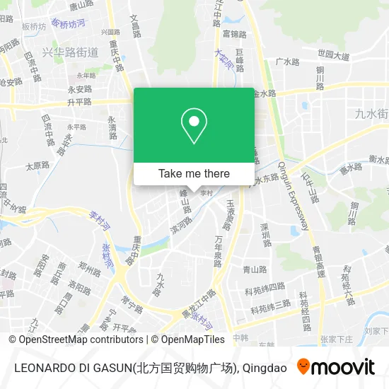 LEONARDO DI GASUN(北方国贸购物广场) map
