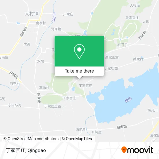 丁家官庄 map