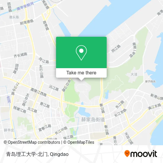 青岛理工大学-北门 map