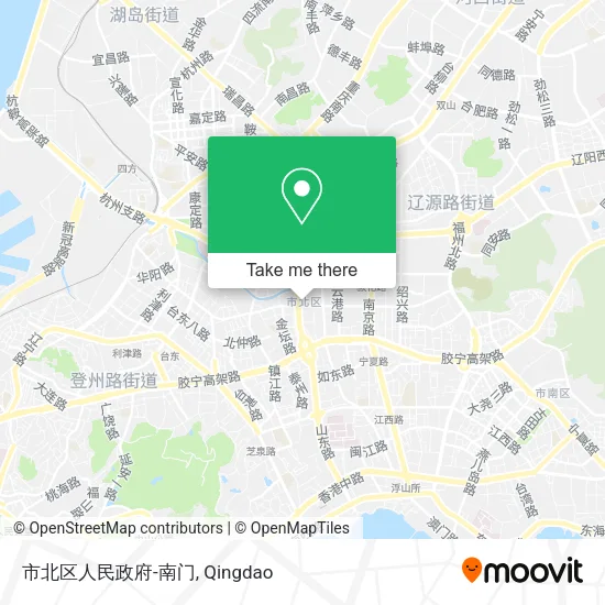 市北区人民政府-南门 map