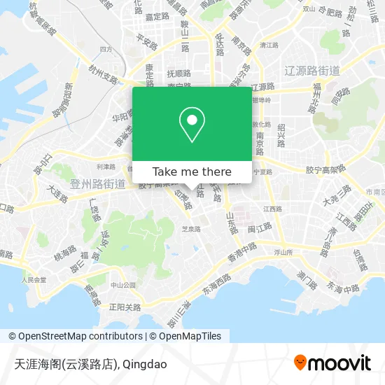 天涯海阁(云溪路店) map