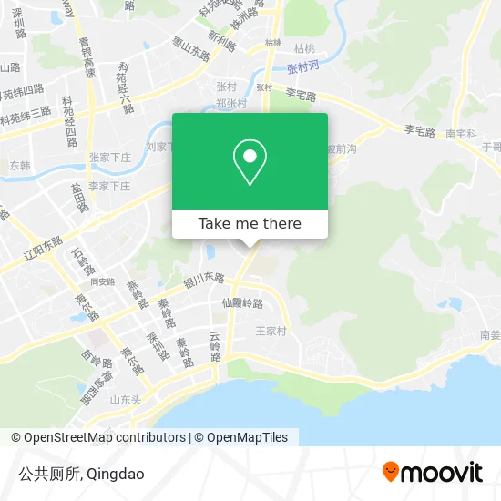 公共厕所 map