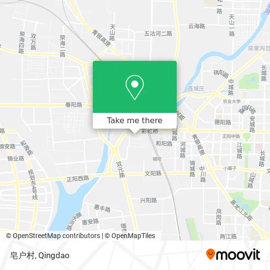 皂户村 map