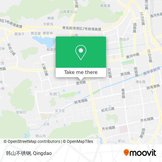 韩山不锈钢 map