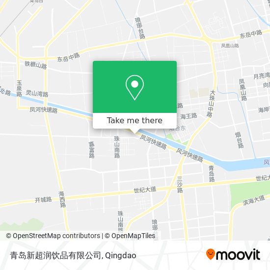 青岛新超润饮品有限公司 map