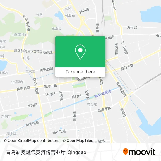 青岛新奥燃气黄河路营业厅 map