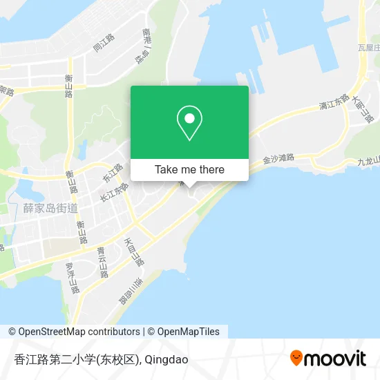 香江路第二小学(东校区) map