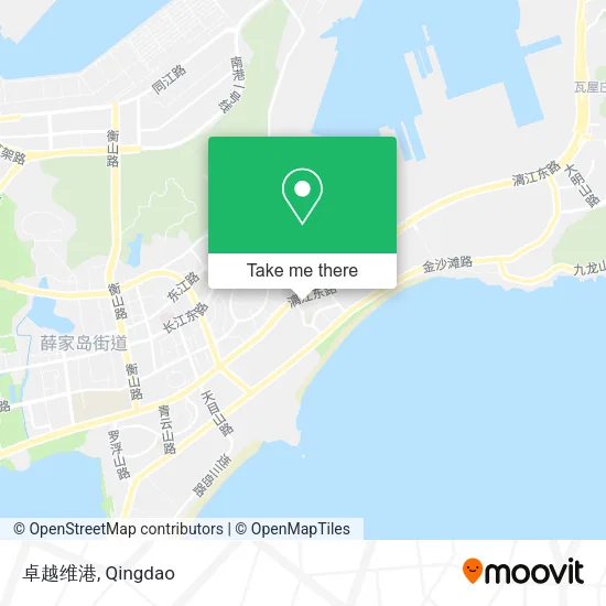 卓越维港 map