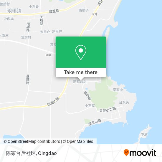 陈家台后社区 map