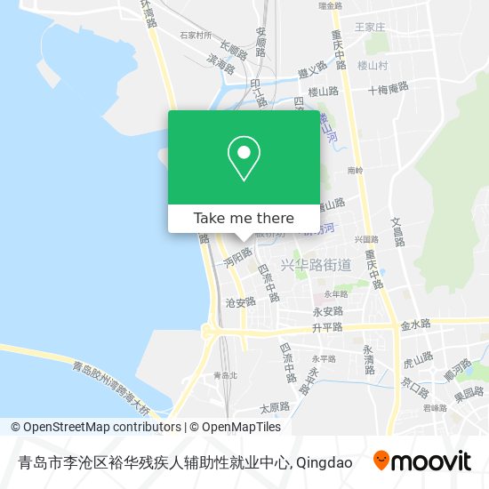 青岛市李沧区裕华残疾人辅助性就业中心 map