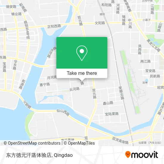 东方德元汗蒸体验店 map