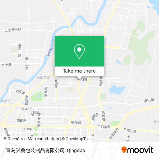 青岛兴典包装制品有限公司 map