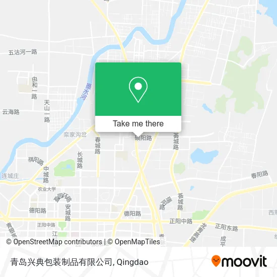 青岛兴典包装制品有限公司 map