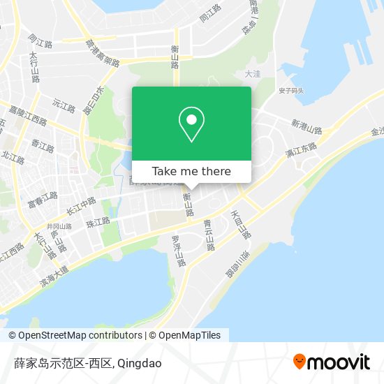 薛家岛示范区-西区 map