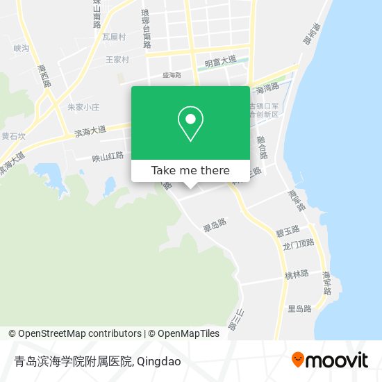青岛滨海学院附属医院 map