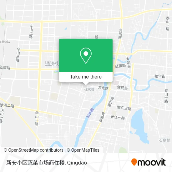新安小区蔬菜市场商住楼 map