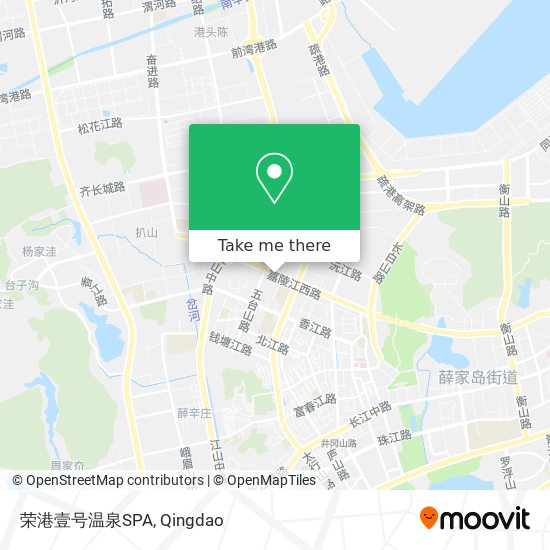 荣港壹号温泉SPA map