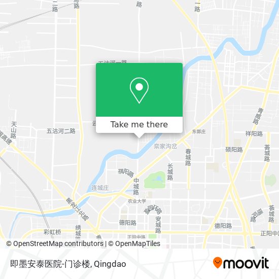 即墨安泰医院-门诊楼 map