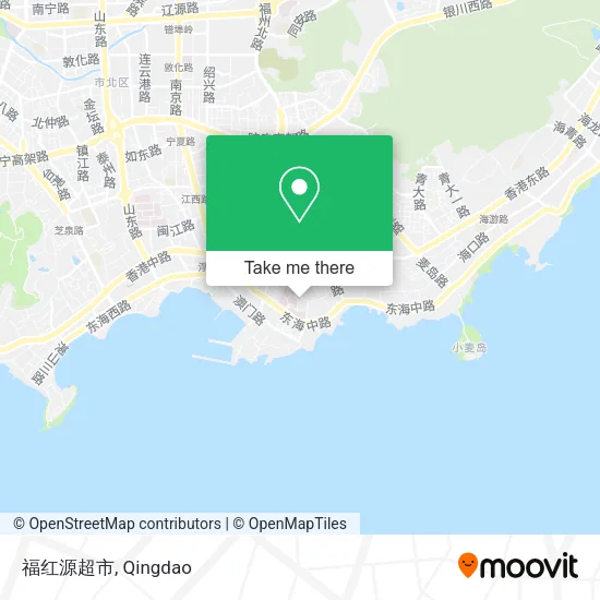 福红源超市 map