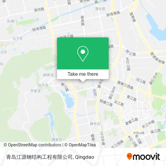 青岛江源钢结构工程有限公司 map