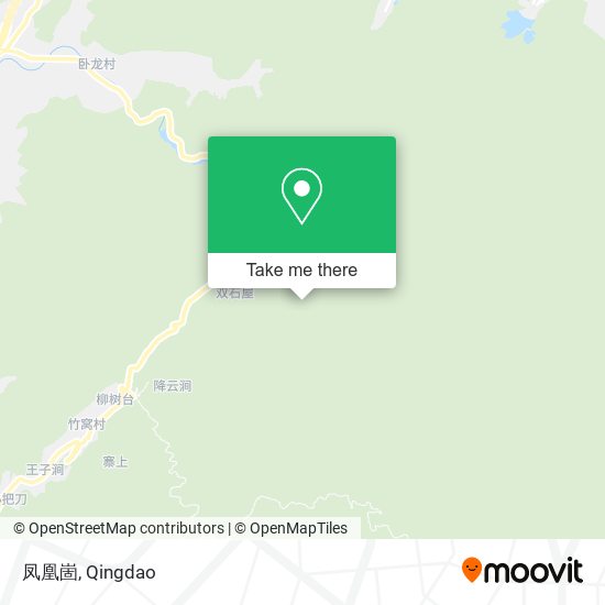 凤凰崮 map