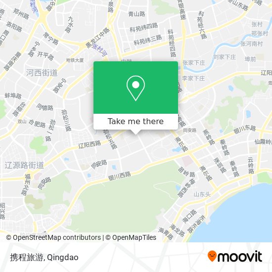 携程旅游 map