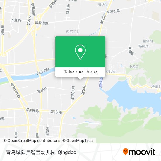 青岛城阳启智宝幼儿园 map