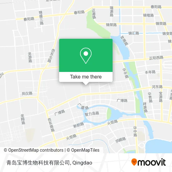 青岛宝博生物科技有限公司 map